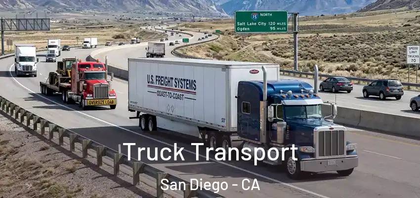 Truck Transport San Diego - CA